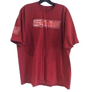 5.11 Tactical‎ Short Sleeve T Shirt Red XL Camp Military Hunt Fish